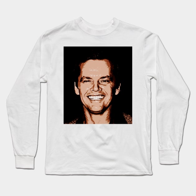 jack nicholson Long Sleeve T-Shirt by oryan80